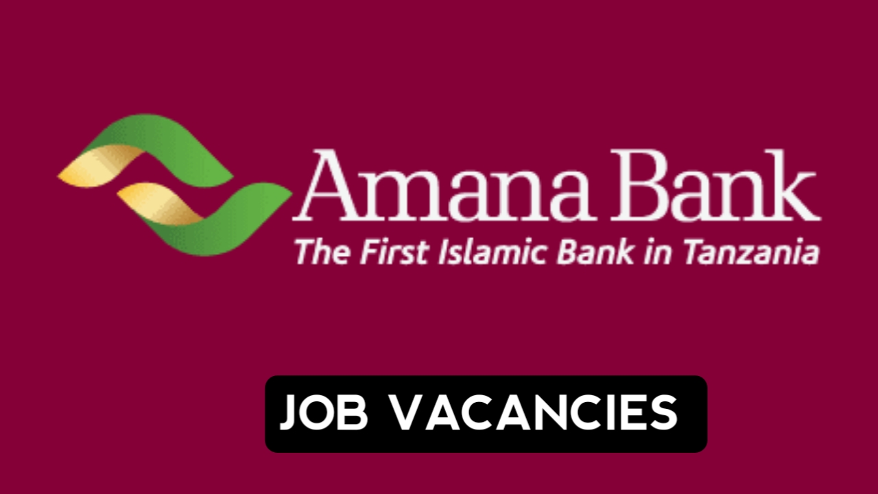 Job opportunities at Amana Bank, December 2024