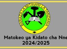 Matokeo ya Kidato cha Nne 2024/2025