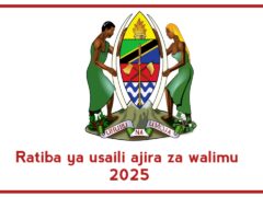 Ratiba ya usaili ajira za walimu 2025 – Timetable for Teacher Job Interviews