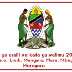 Majina ya usaili wa kada ya walimu 2025 – Kilimanjaro, Lindi, Manyara, Mara, Mbeya, and Morogoro