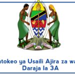 Matokeo ya Usaili Ajira za walimu Daraja la 3A, January 2025