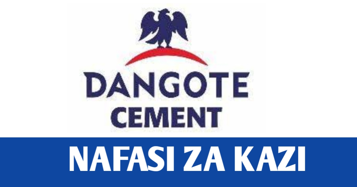 Job vacancies at Dangote Cement