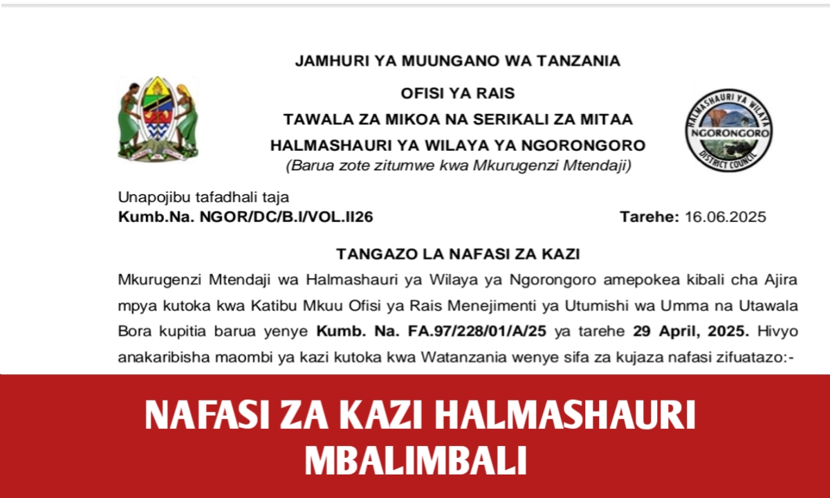 Job vacancies at Various Districts