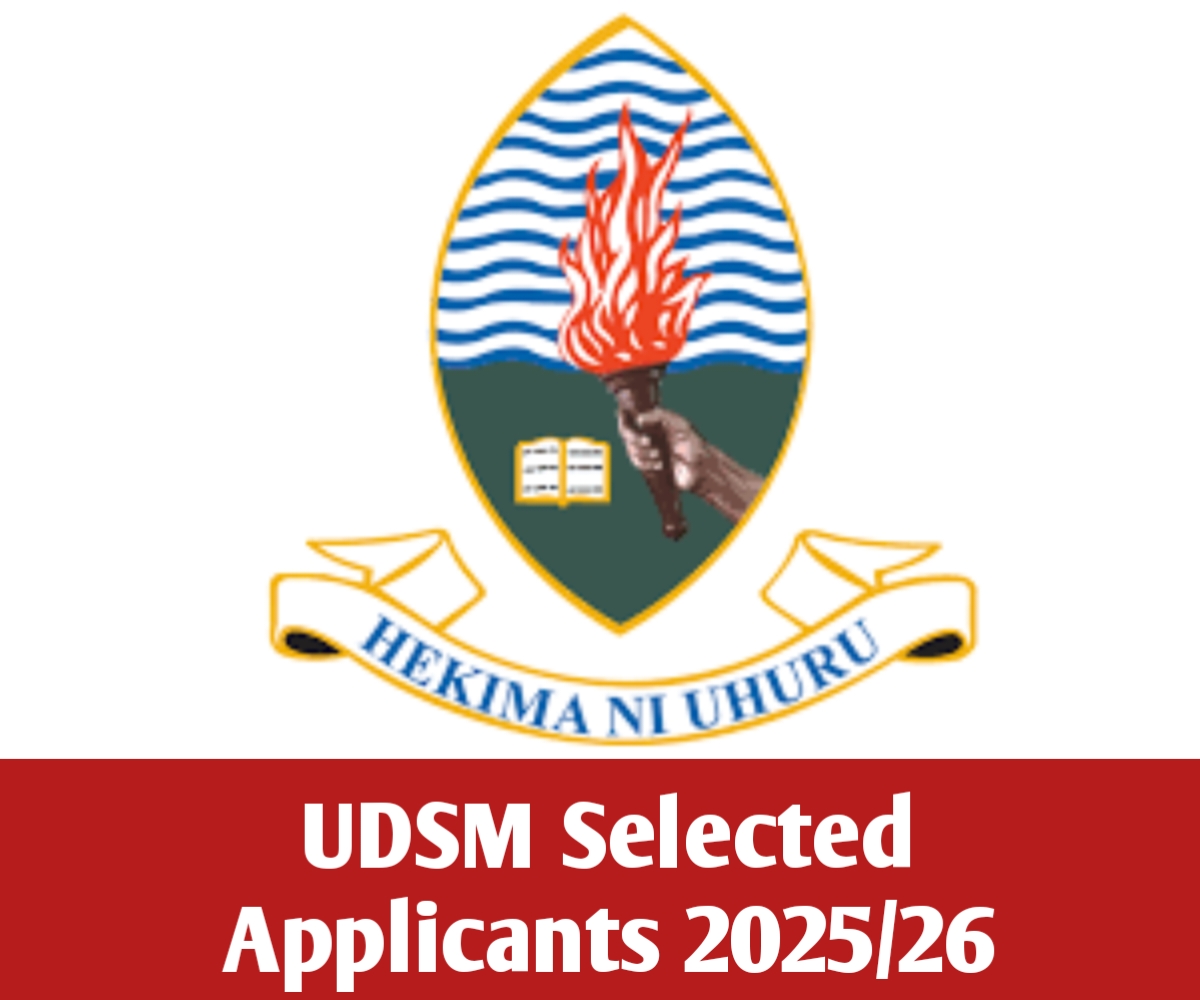 UDSM Selection 2025/26