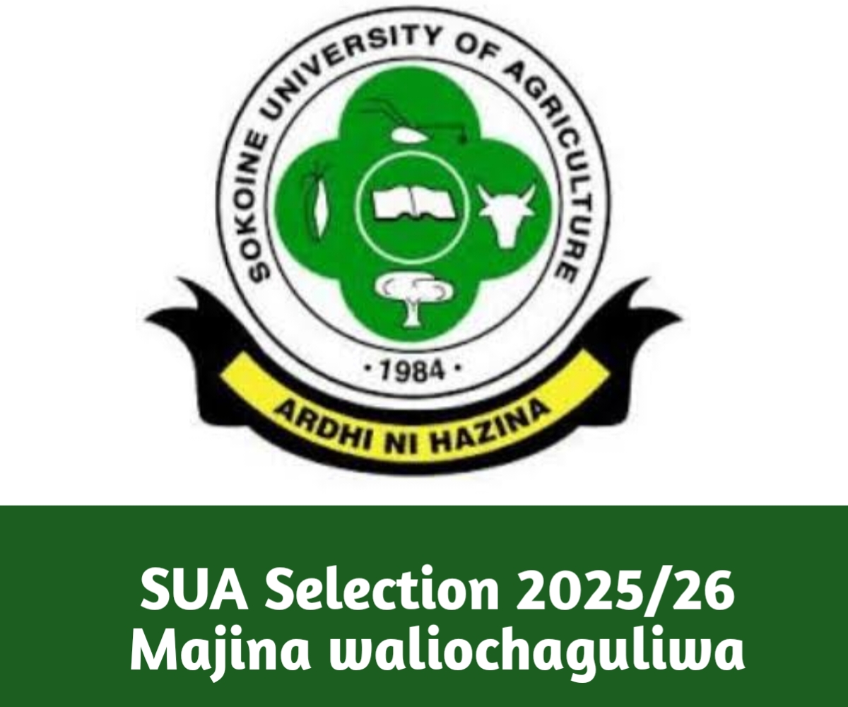 SUA Selection 2025/26