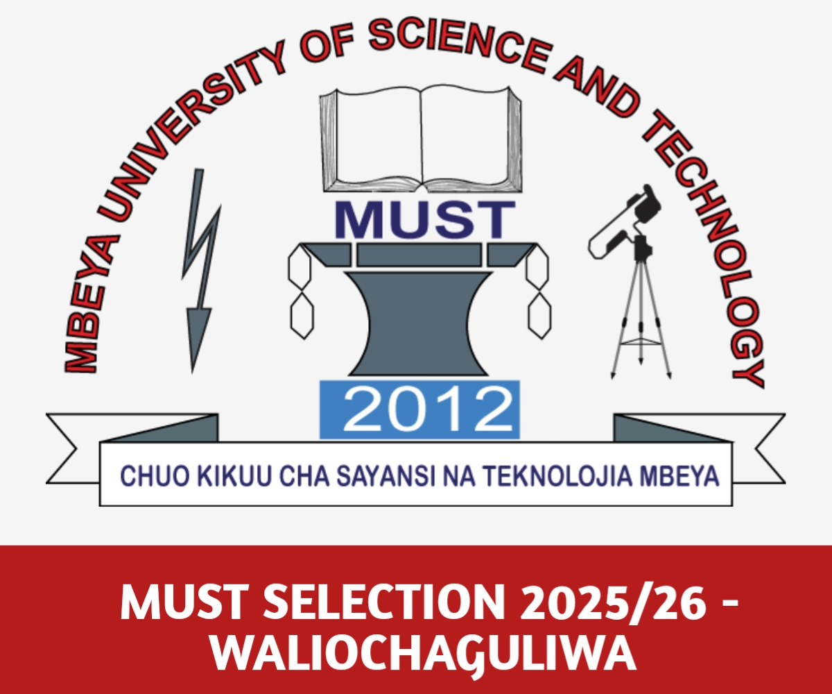 MUST Selection 2025/26