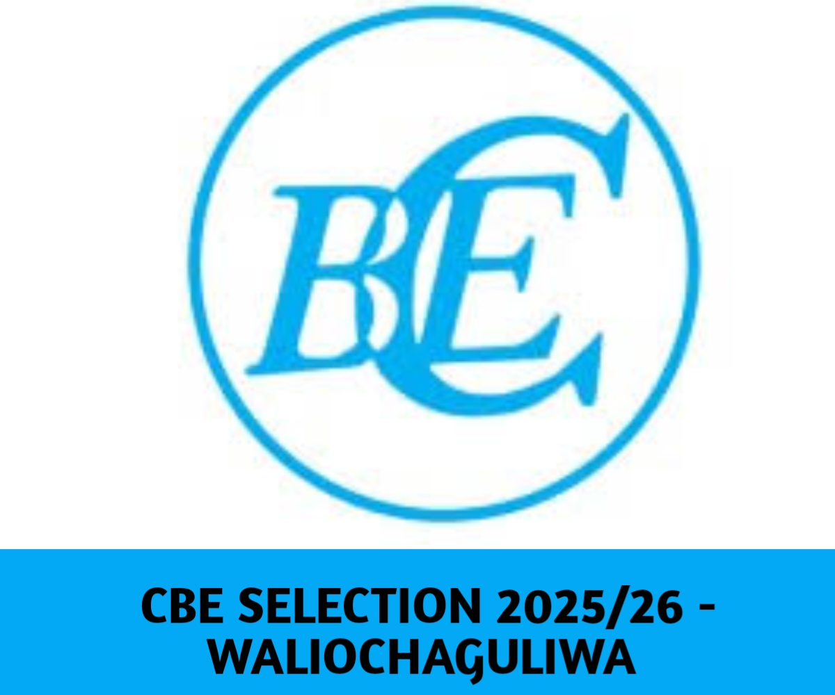 CBE Selection 2025/26
