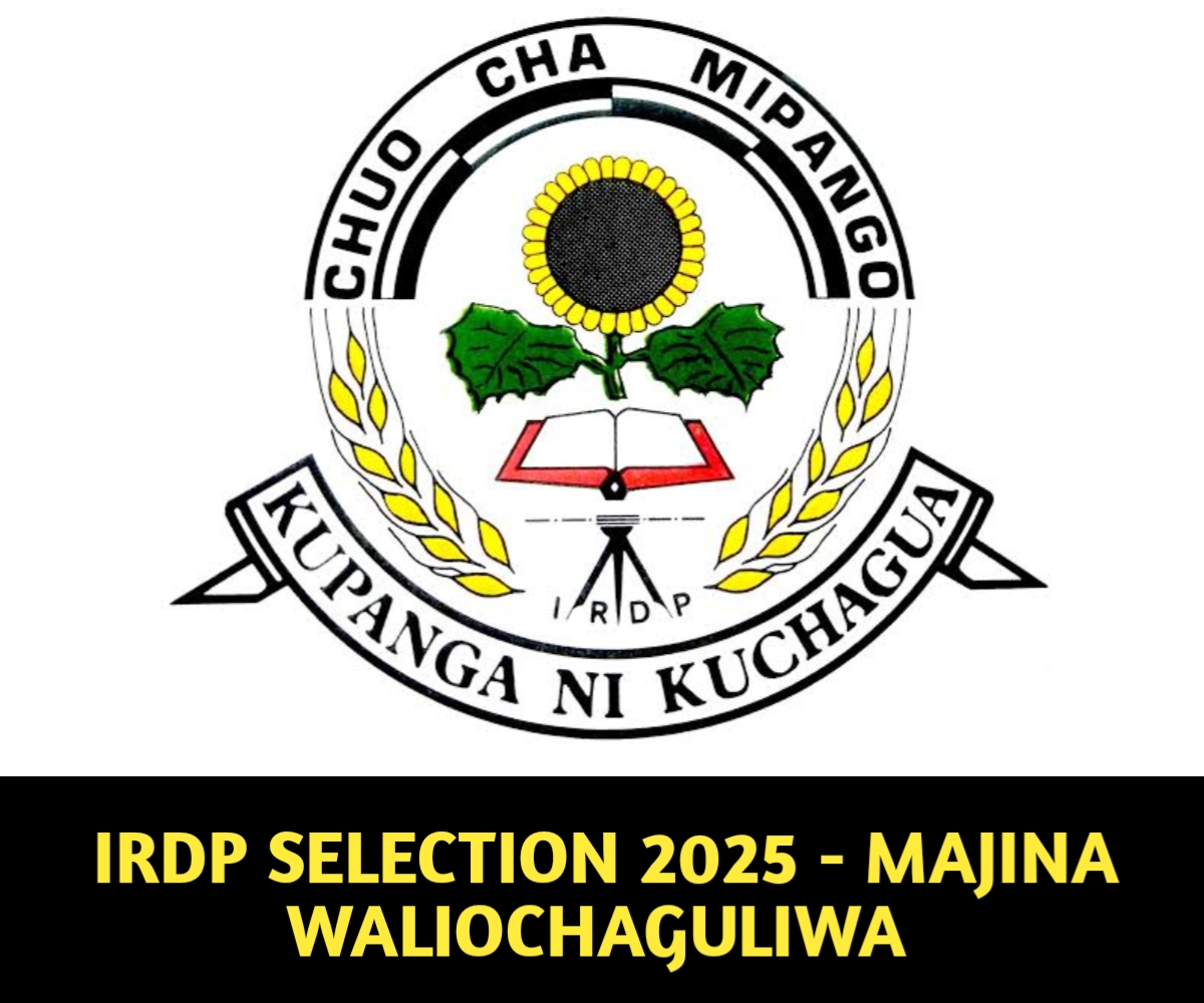 IRDP (Mipango) Selection 2025