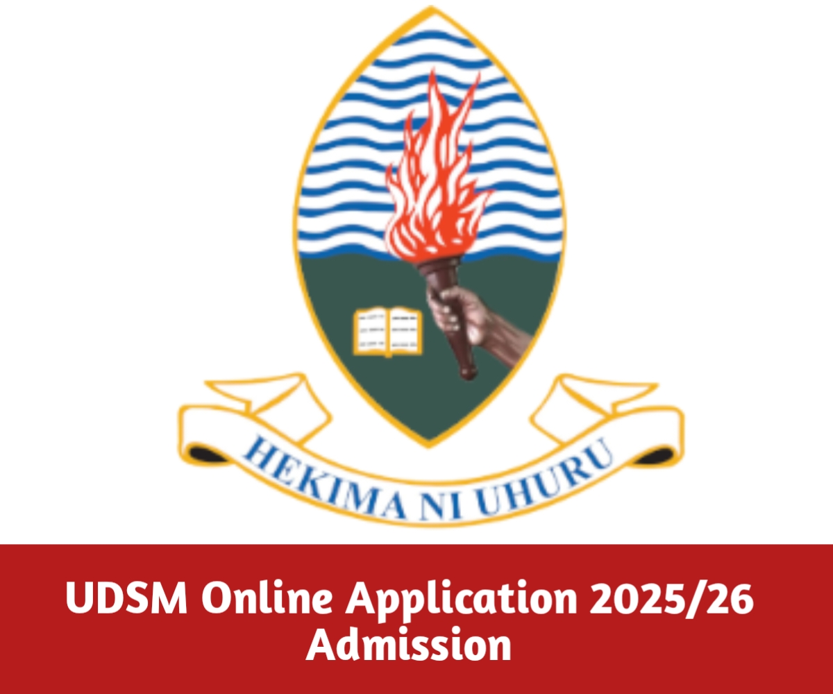 UDSM Online Application System 2025/26