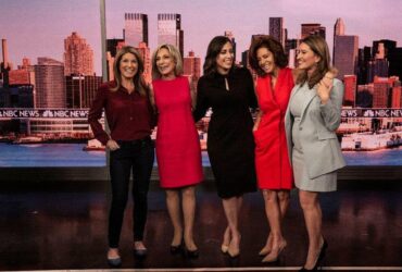 List of 12 MSNBC anchors female