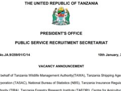 New Open Jobs at PSRS: Several Institutions.