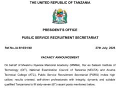 Public Service Recruitment Secretariat (PSRS) 67 Vacancies July 2026